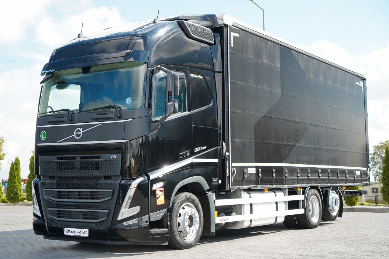 Volvo FH 500 / I-SAVE / TANDEM PRZEJAZDOWY / 2023 / K - Camion centinato: foto 3 Volvo FH 500 / I-SAVE / TANDEM PRZEJAZDOWY / 2023 / K - Camion centinato: foto 3