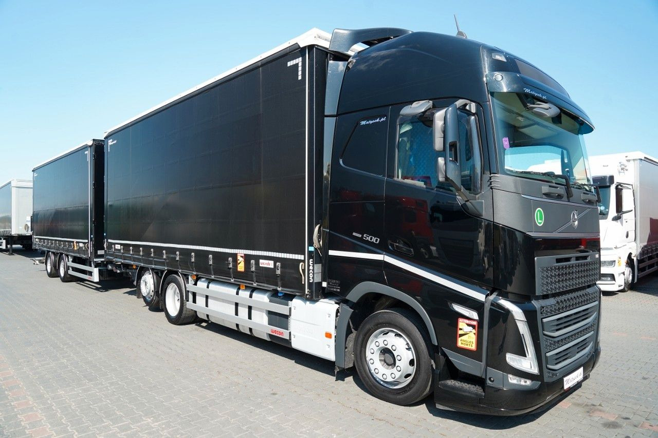Volvo FH 500 / I-SAVE / XL / ZESTAW TANDEM PRZEJAZDOWY - Camion centinato: foto 5 Volvo FH 500 / I-SAVE / XL / ZESTAW TANDEM PRZEJAZDOWY - Camion centinato: foto 5