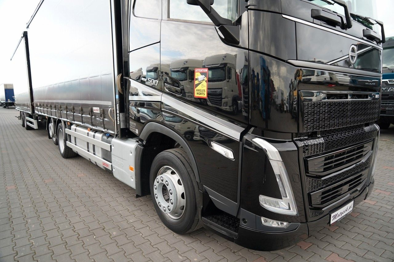Volvo FH 500 / I-SAVE / XL / ZESTAW TANDEM PRZEJAZDOWY - Camion centinato: foto 5 Volvo FH 500 / I-SAVE / XL / ZESTAW TANDEM PRZEJAZDOWY - Camion centinato: foto 5