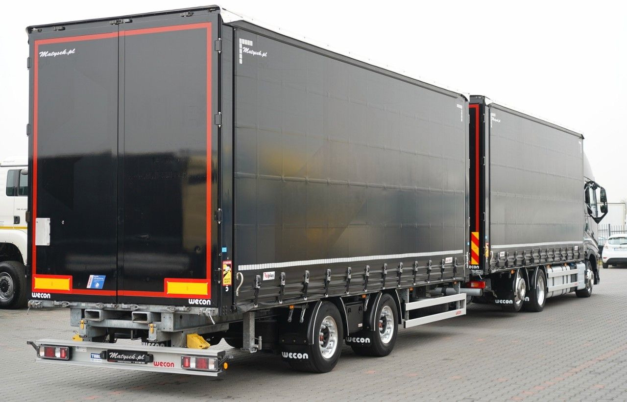 Volvo FH 500 /XXL / ZESTAW TANDEM PRZEJAZDOWY 120 M3 / - Camion centinato, Rimorchio centinato: foto 4 Volvo FH 500 /XXL / ZESTAW TANDEM PRZEJAZDOWY 120 M3 / - Camion centinato, Rimorchio centinato: foto 4
