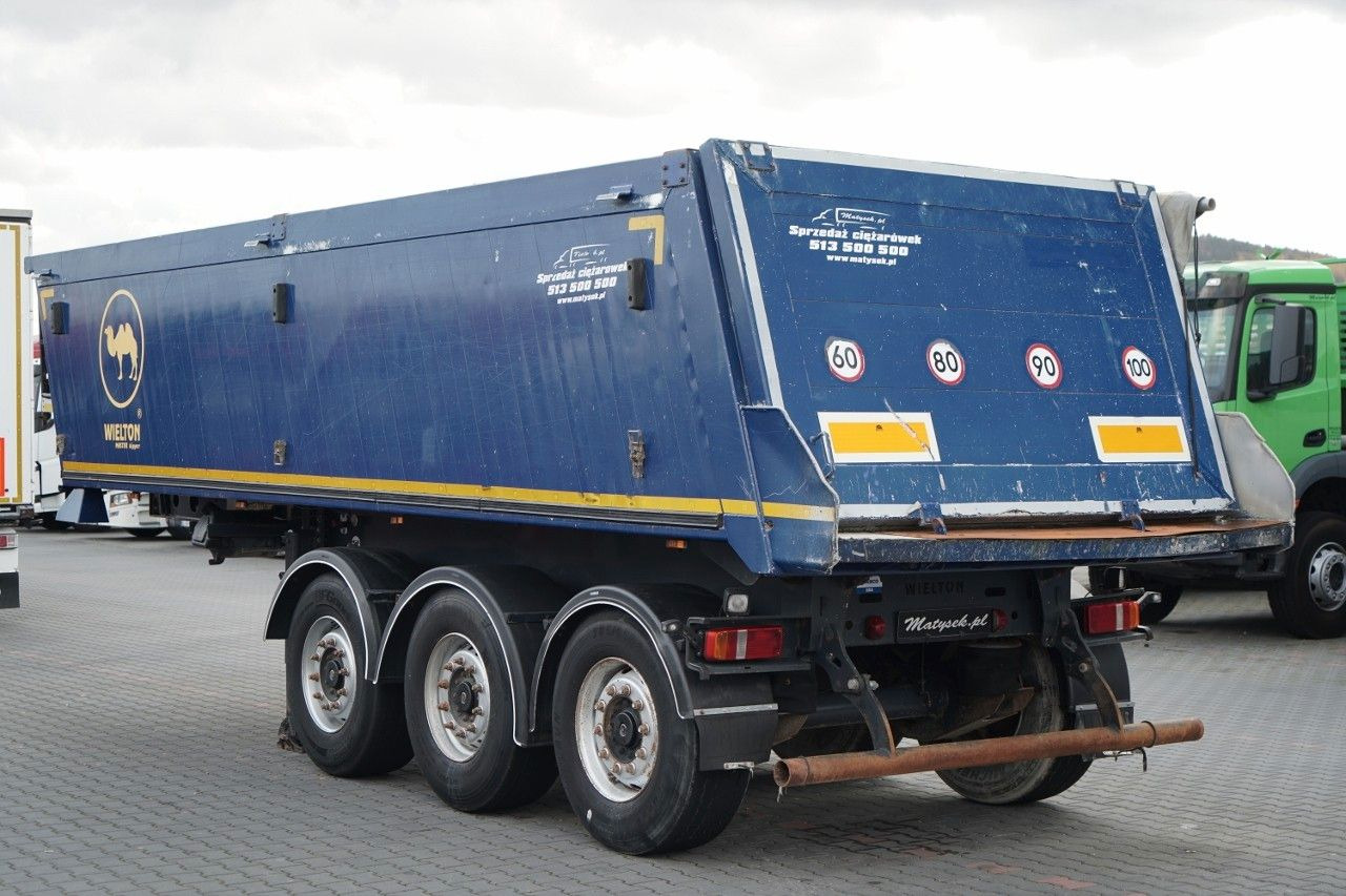 Wielton WYWROTKA / 24 M3 / ALUMINIOWA / OŚ PODNOSZONA / - Semirimorchio ribaltabile: foto 4 Wielton WYWROTKA / 24 M3 / ALUMINIOWA / OŚ PODNOSZONA / - Semirimorchio ribaltabile: foto 4