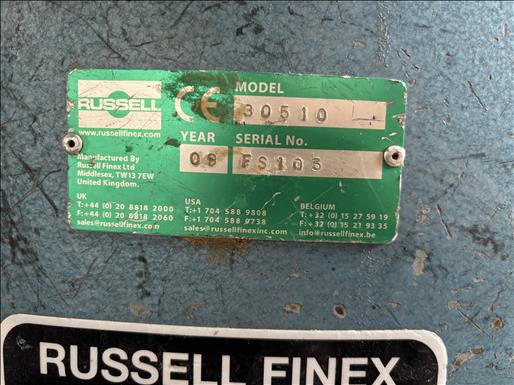 Russell Finex 30510 Separator - Pulitore per cereali: foto 4 Russell Finex 30510 Separator - Pulitore per cereali: foto 4