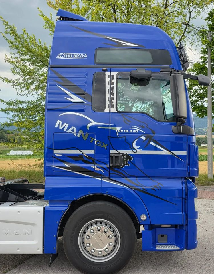 Autocarro telaio MAN TGX 18.430 / SPROWADZONY / DO ŻYWCA / 2020 / KLIMA POSTOJOWA / SERWISOWANY / JAK NOWY / NISKI PRZEBIEG / RAMA / BDF / E6: foto 12