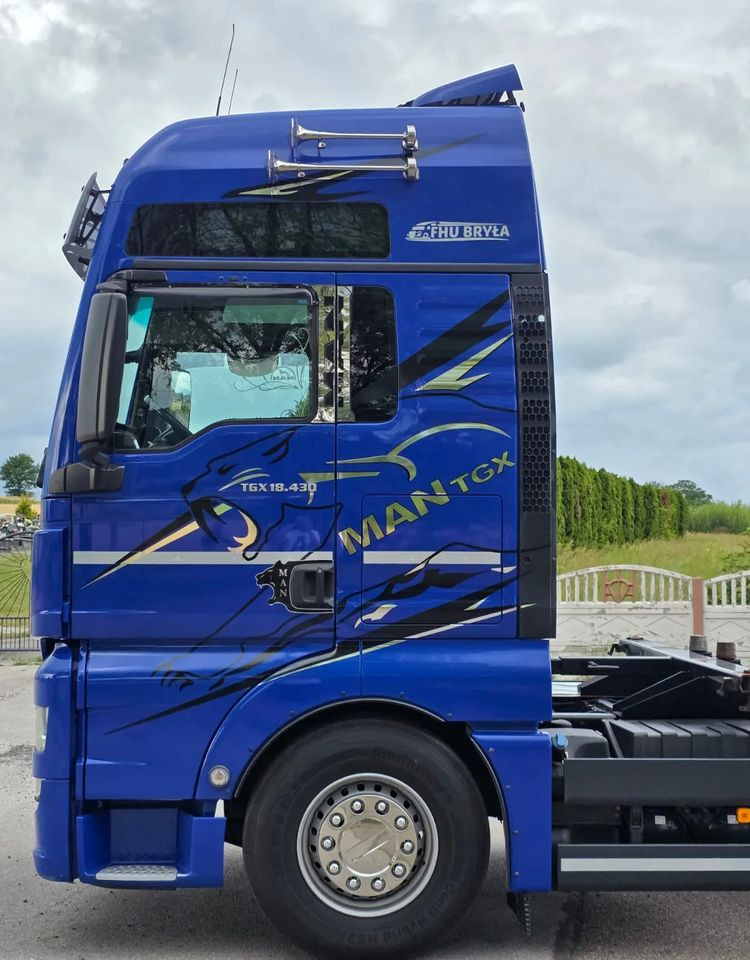 Autocarro telaio MAN TGX 18.430 / SPROWADZONY / DO ŻYWCA / 2020 / KLIMA POSTOJOWA / SERWISOWANY / JAK NOWY / NISKI PRZEBIEG / RAMA / BDF / E6: foto 11