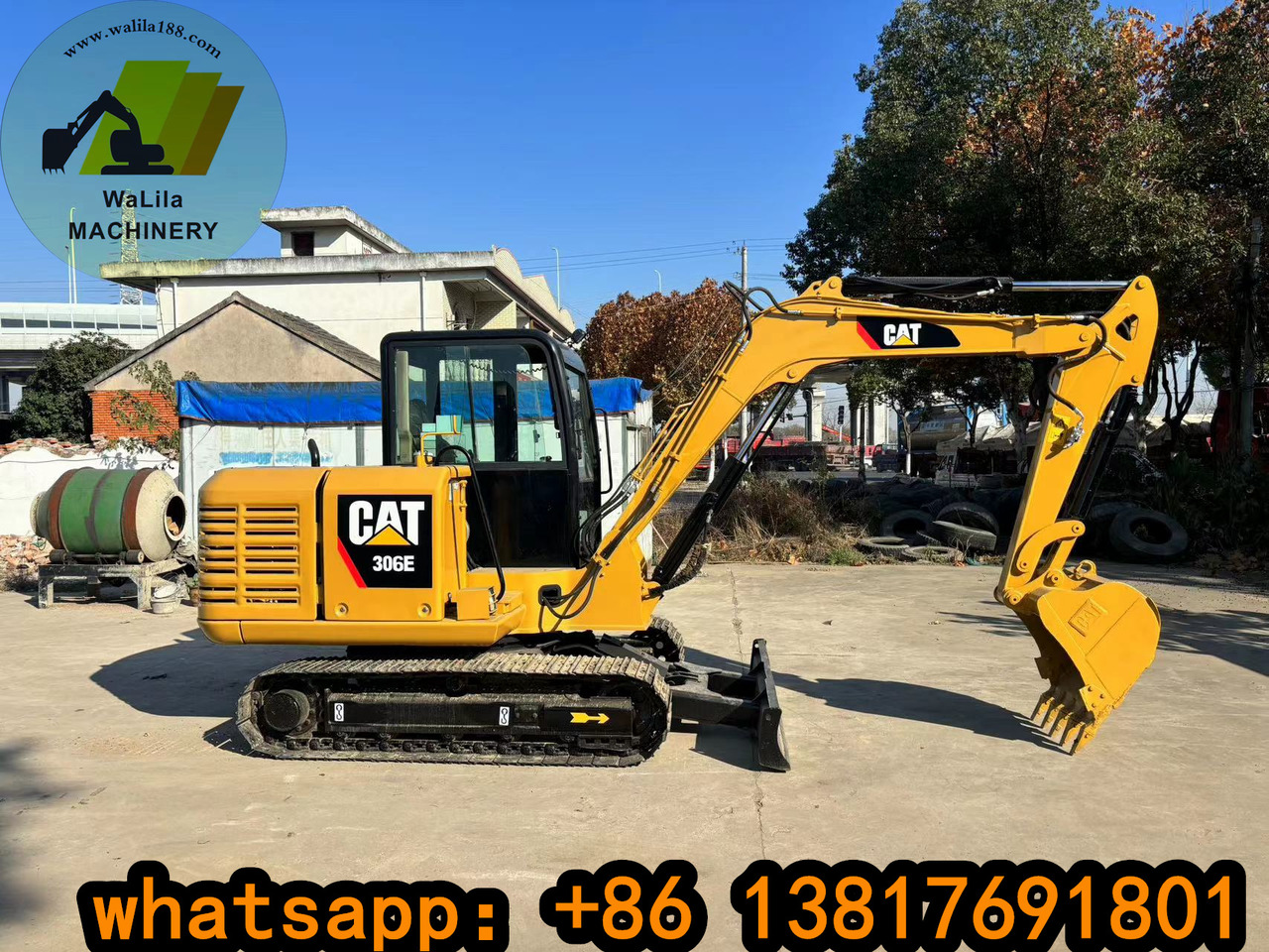 Miniescavatore CATERPILLAR CAT306E2: foto 6