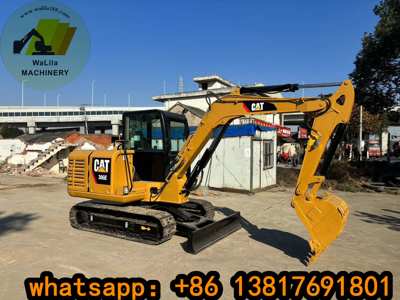 Miniescavatore CATERPILLAR CAT306E2: foto 7