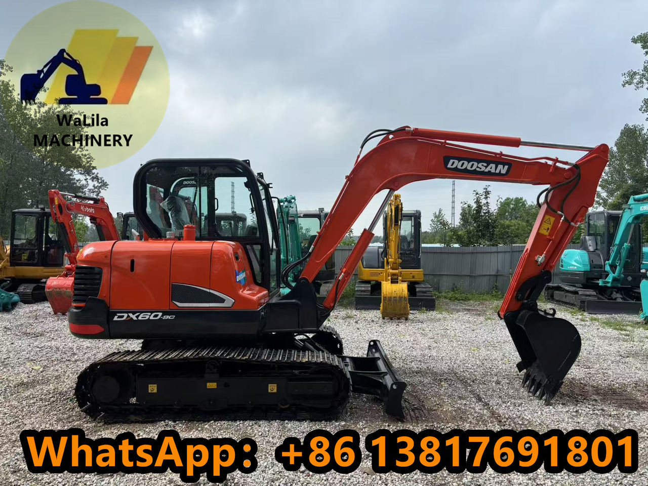 DOOSAN DX60-9 - Miniescavatore: foto 1 DOOSAN DX60-9 - Miniescavatore: foto 1