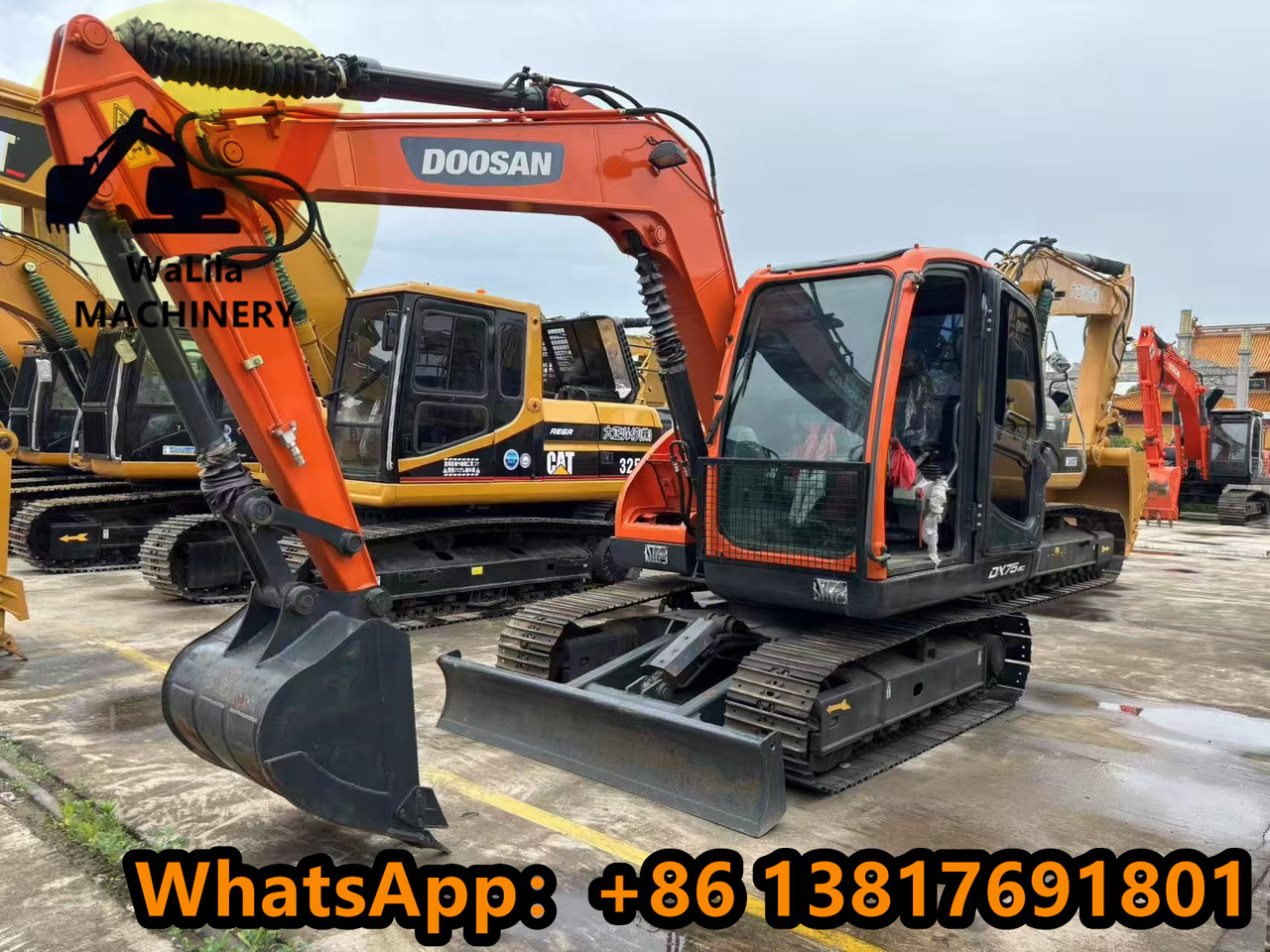 DOOSAN DX75-9 - Miniescavatore: foto 1 DOOSAN DX75-9 - Miniescavatore: foto 1