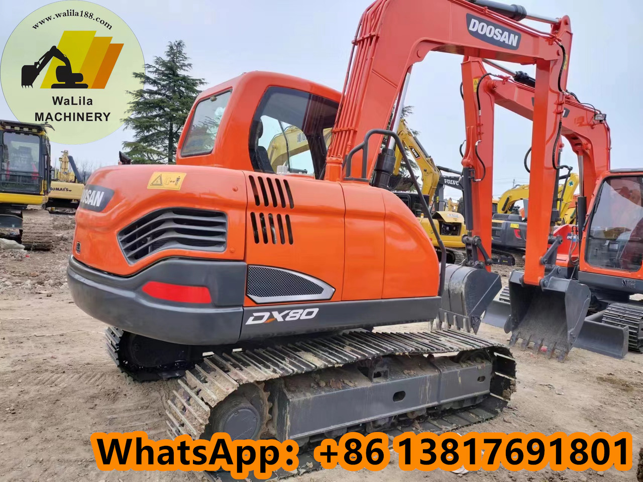 DOOSAN DX80 - Miniescavatore: foto 1 DOOSAN DX80 - Miniescavatore: foto 1