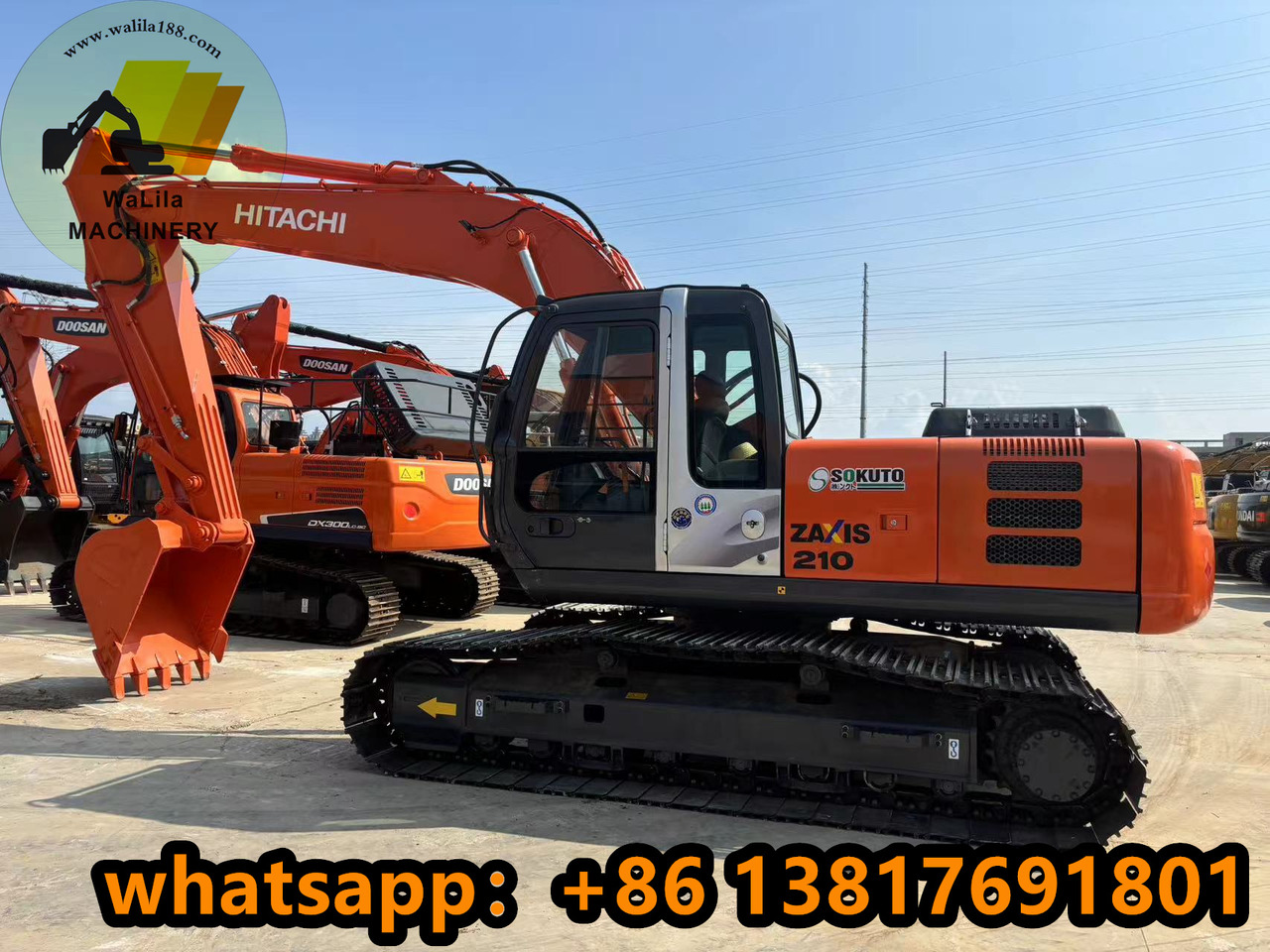HITACHI ZX210 - Escavatore cingolato: foto 1 HITACHI ZX210 - Escavatore cingolato: foto 1