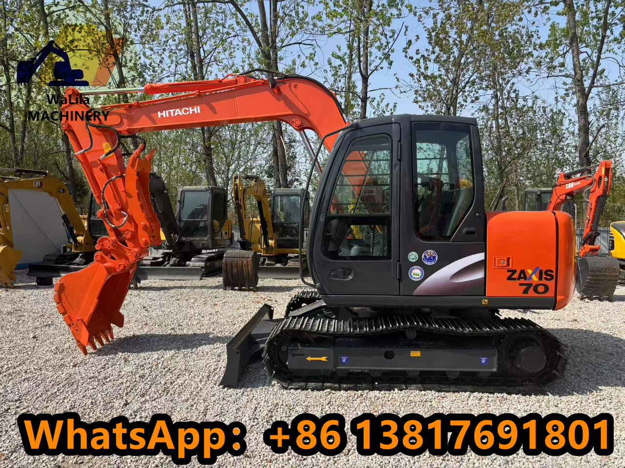 HITACHI ZX70 - Miniescavatore: foto 1 HITACHI ZX70 - Miniescavatore: foto 1