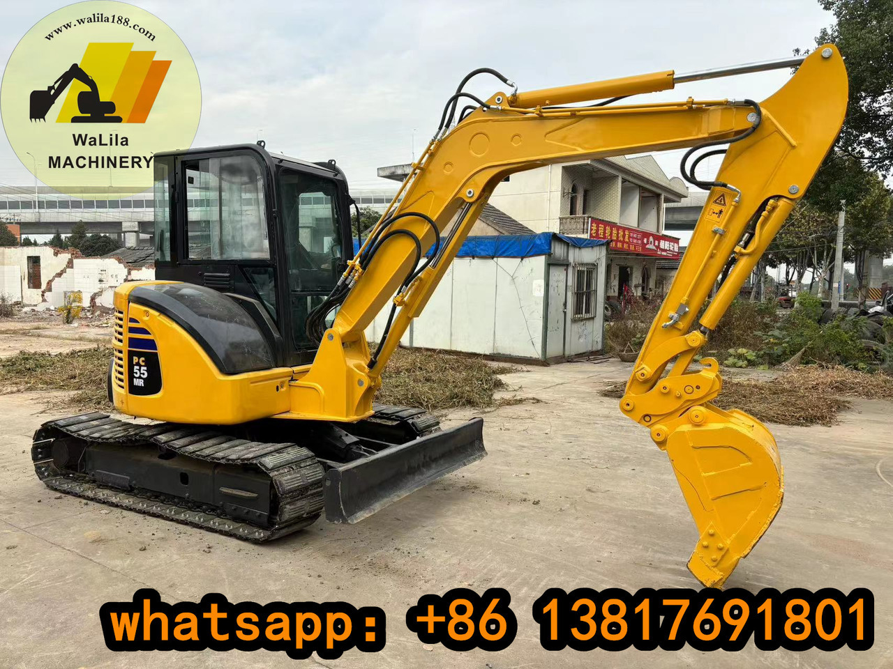 KOMATSU PC 55 MR-3 - Miniescavatore: foto 1 KOMATSU PC 55 MR-3 - Miniescavatore: foto 1