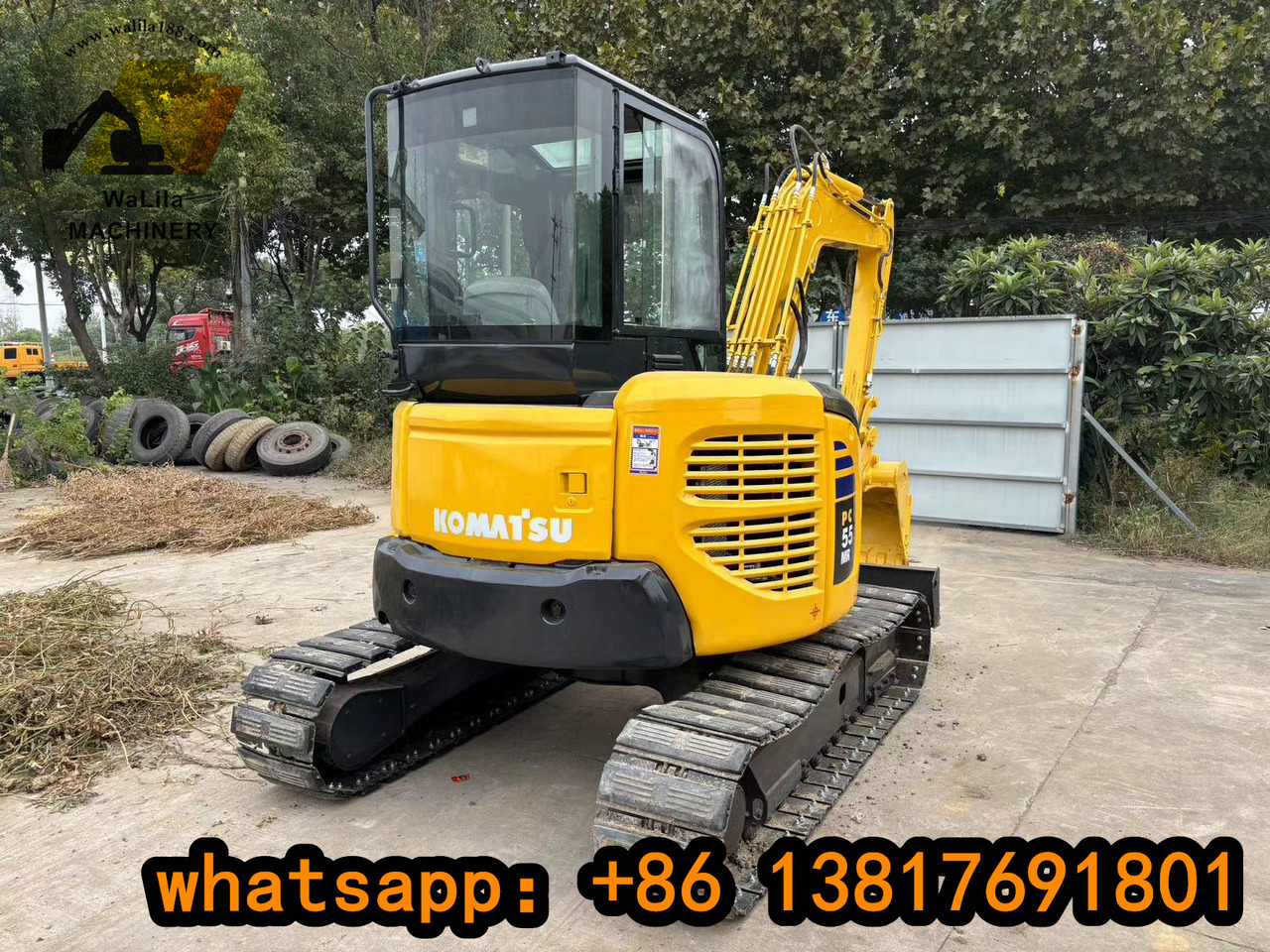 KOMATSU PC 55 MR-3 - Miniescavatore: foto 2 KOMATSU PC 55 MR-3 - Miniescavatore: foto 2