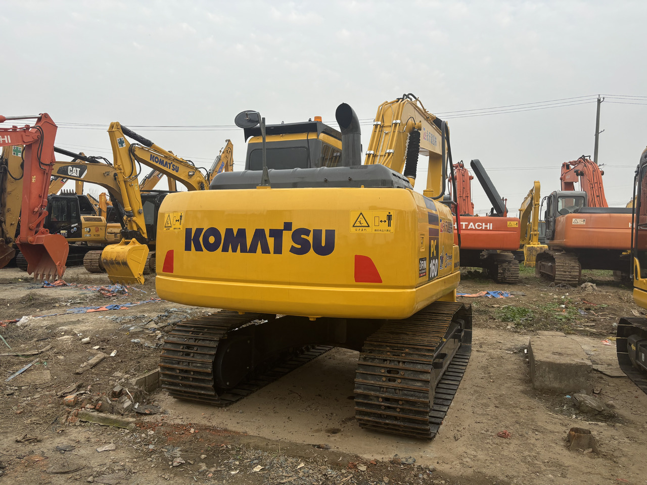 Escavatore cingolato KOMATSU PC160: foto 6