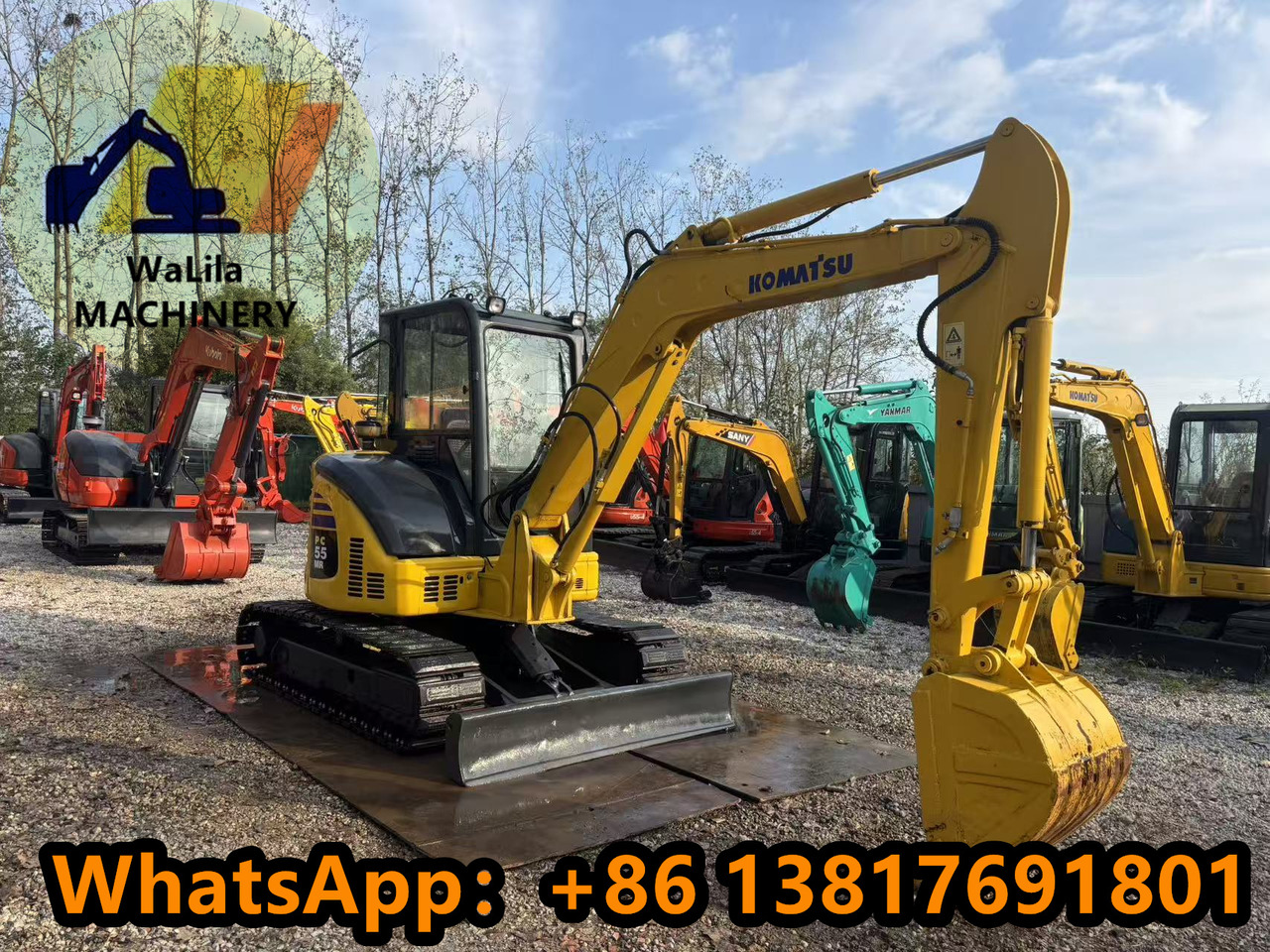 KOMATSU PC55MR - Miniescavatore: foto 2 KOMATSU PC55MR - Miniescavatore: foto 2