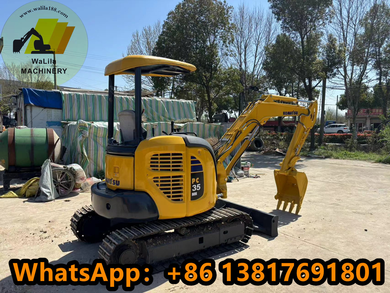 KOMATSU Pc35 - Miniescavatore: foto 1 KOMATSU Pc35 - Miniescavatore: foto 1