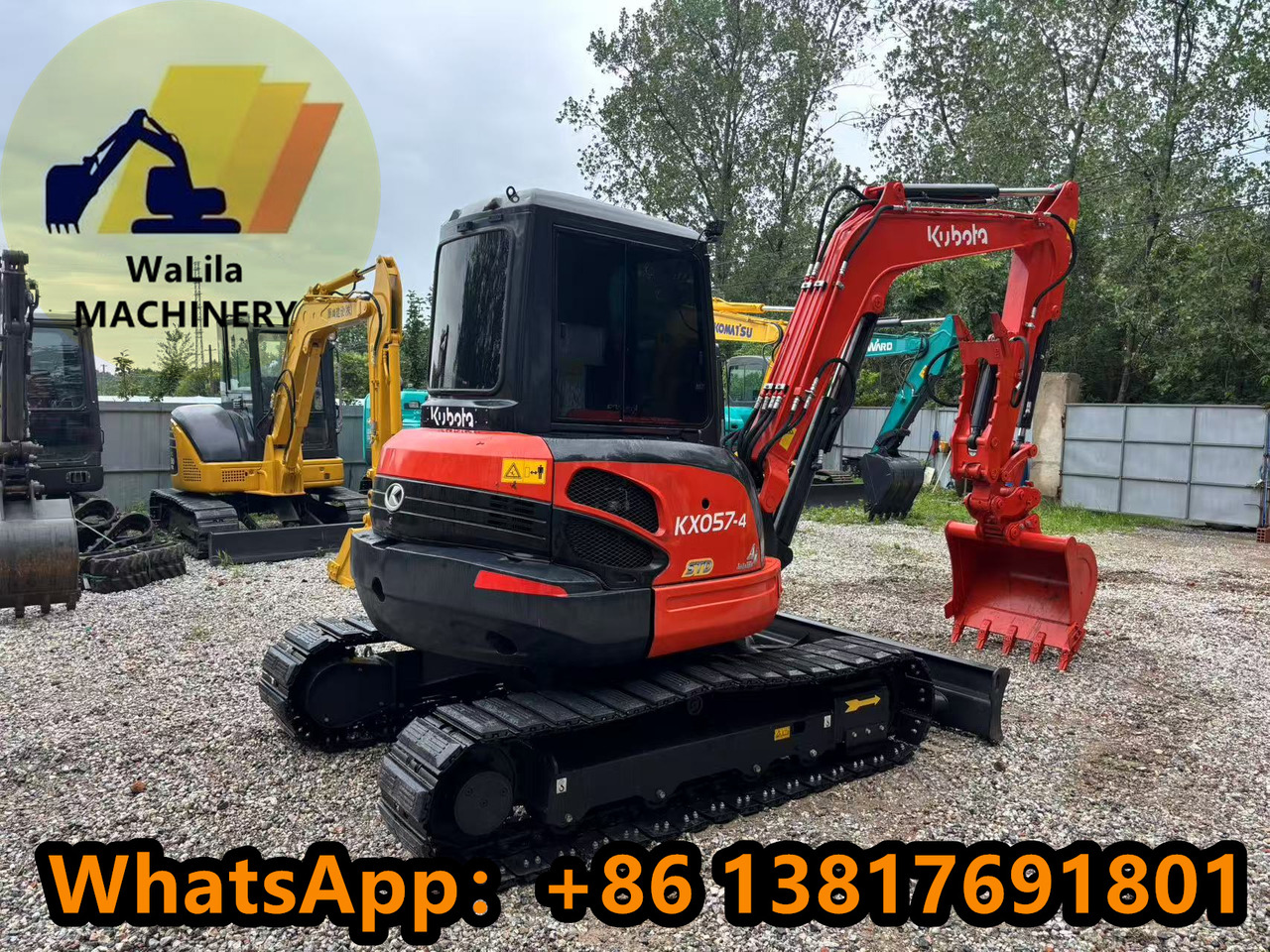 KUBOTA KX057 - Miniescavatore: foto 2 KUBOTA KX057 - Miniescavatore: foto 2