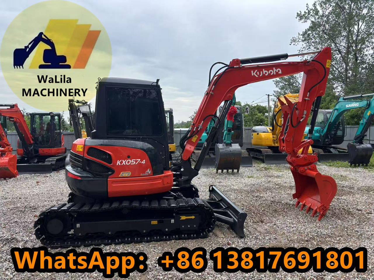 KUBOTA KX057 - Miniescavatore: foto 1 KUBOTA KX057 - Miniescavatore: foto 1