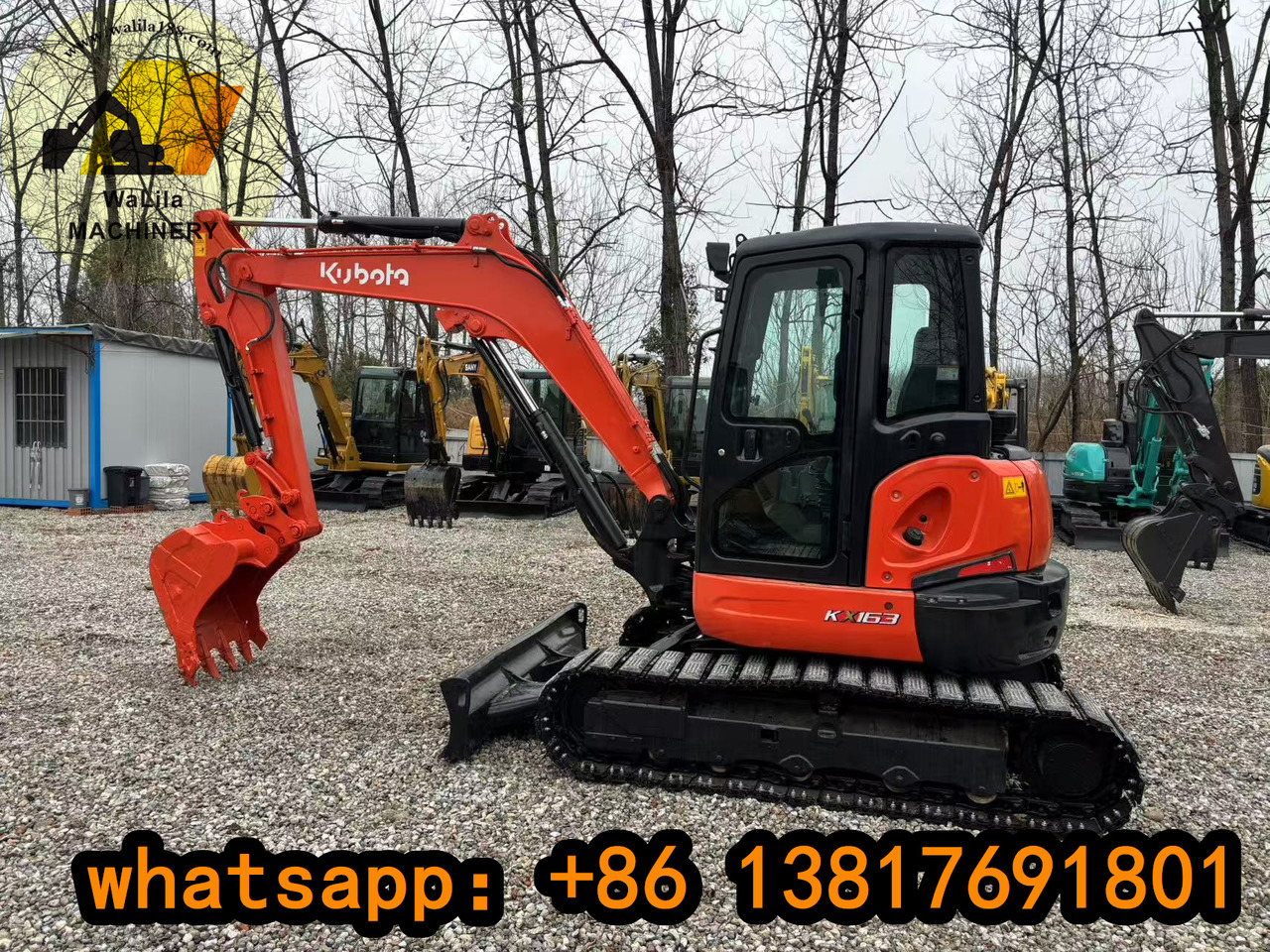Miniescavatore KUBOTA KX163: foto 7