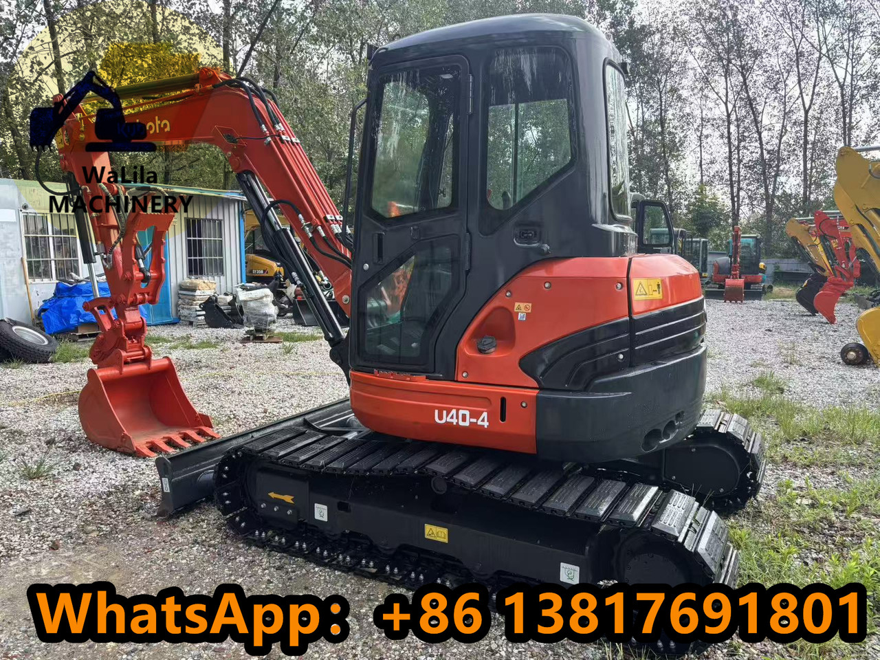 KUBOTA U40 - Miniescavatore: foto 5 KUBOTA U40 - Miniescavatore: foto 5