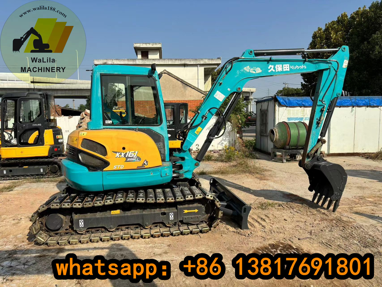 Kubota KX 161 KX161 KX155 KX163 - Miniescavatore: foto 1 Kubota KX 161 KX161 KX155 KX163 - Miniescavatore: foto 1