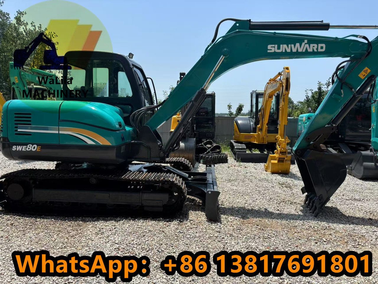 SUNWARD SWE80 - Miniescavatore: foto 5 SUNWARD SWE80 - Miniescavatore: foto 5