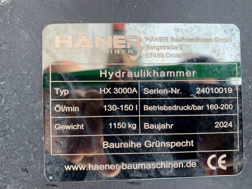 Haner HX3000A NEW - Martello idraulico per Macchina da cantiere: foto 4 Haner HX3000A NEW - Martello idraulico per Macchina da cantiere: foto 4