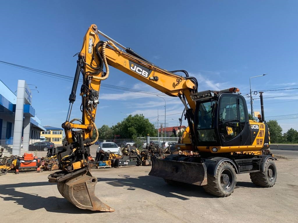 JCB JS 145 W+Engcon Rototilt+Sistem Laser 2D Leica Ico - Escavatore gommato: foto 1 JCB JS 145 W+Engcon Rototilt+Sistem Laser 2D Leica Ico - Escavatore gommato: foto 1