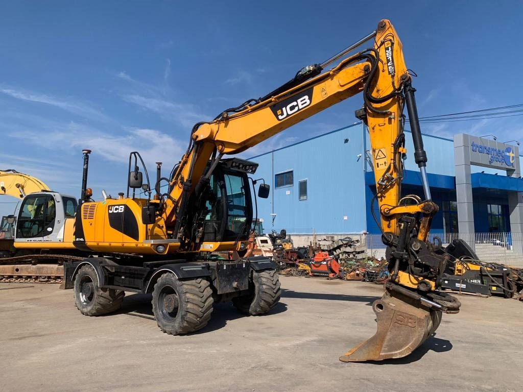 JCB JS 145 W+Engcon Rototilt+Sistem Laser 2D Leica Ico - Escavatore gommato: foto 2 JCB JS 145 W+Engcon Rototilt+Sistem Laser 2D Leica Ico - Escavatore gommato: foto 2