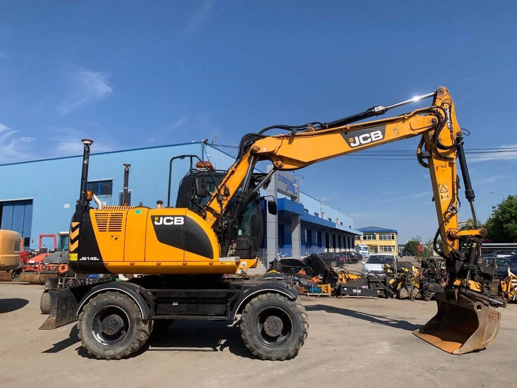 JCB JS 145 W+Engcon Rototilt+Sistem Laser 2D Leica Ico - Escavatore gommato: foto 3 JCB JS 145 W+Engcon Rototilt+Sistem Laser 2D Leica Ico - Escavatore gommato: foto 3