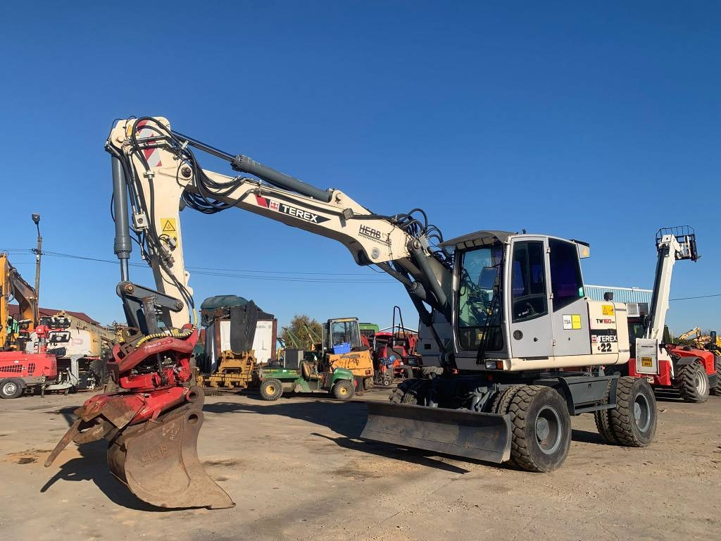 Terex TW160SR+Sandco Rototilt - Escavatore gommato: foto 1 Terex TW160SR+Sandco Rototilt - Escavatore gommato: foto 1