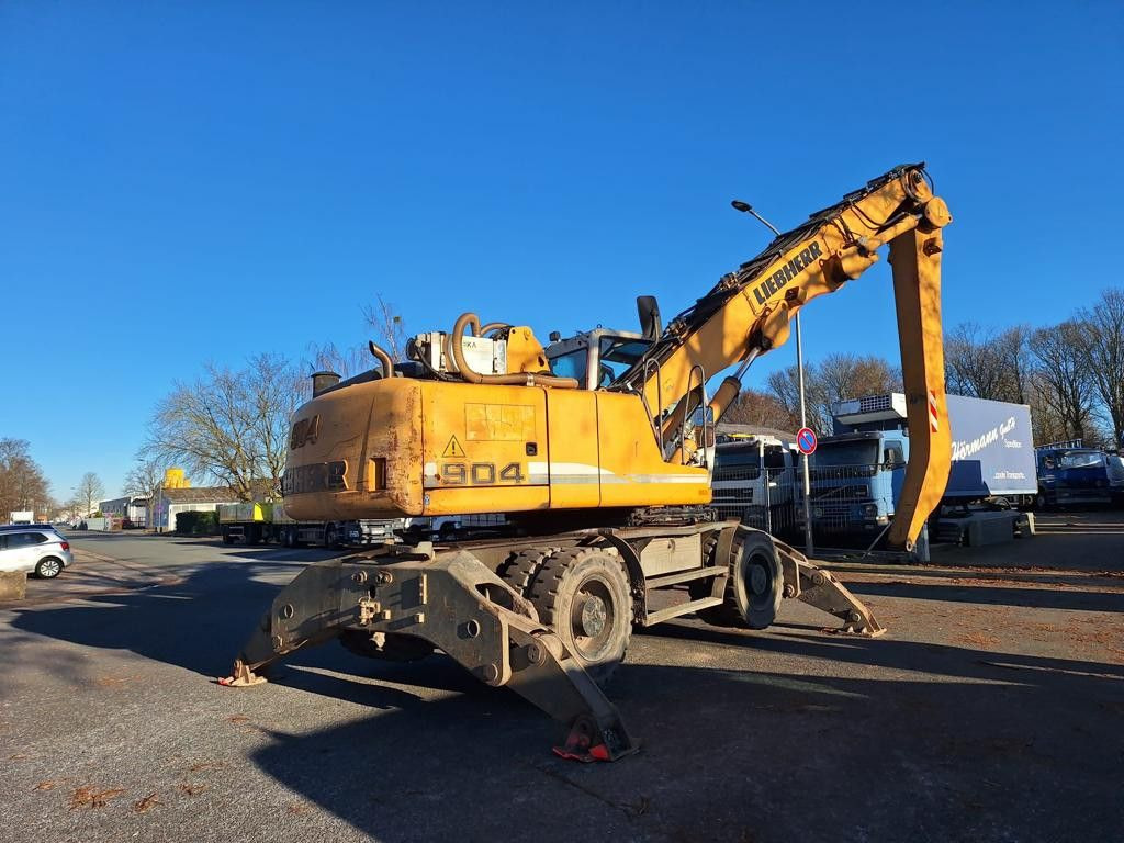 Liebherr A904C Umschlagbagger Greifer +Magnetvorbereitun - Escavatore gommato: foto 2 Liebherr A904C Umschlagbagger Greifer +Magnetvorbereitun - Escavatore gommato: foto 2