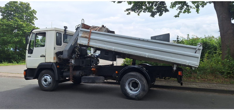 MAN 10.163 Kipper mit Kran+Greifer - Autocarro ribaltabile: foto 2 MAN 10.163 Kipper mit Kran+Greifer - Autocarro ribaltabile: foto 2