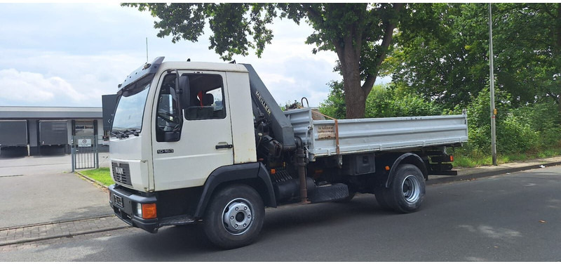 MAN 10.163 Kipper mit Kran+Greifer - Autocarro ribaltabile: foto 3 MAN 10.163 Kipper mit Kran+Greifer - Autocarro ribaltabile: foto 3