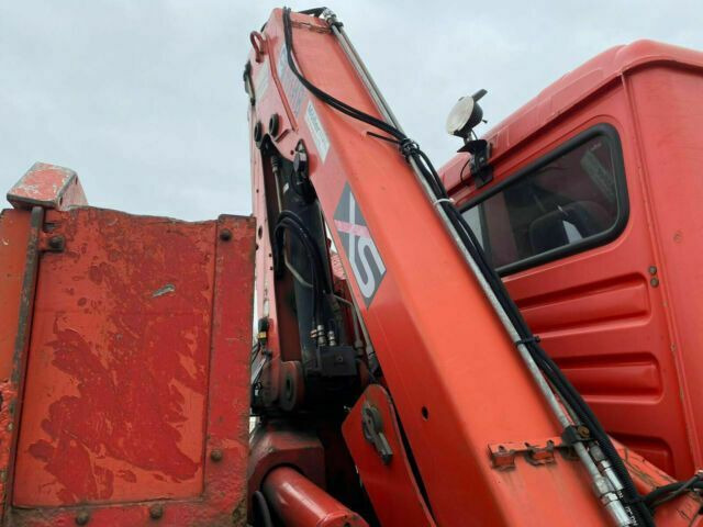 MAN ME18.284 mit Kran Not Aus Hiab 122B - Autocarro con pianale/ Cassone fisso, Camion con gru: foto 4 MAN ME18.284 mit Kran Not Aus Hiab 122B - Autocarro con pianale/ Cassone fisso, Camion con gru: foto 4