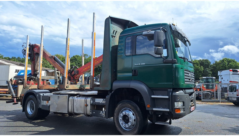 MAN TGA 18.480 Holz LKW - Camion trasporto legname, Camion con gru: foto 2 MAN TGA 18.480 Holz LKW - Camion trasporto legname, Camion con gru: foto 2