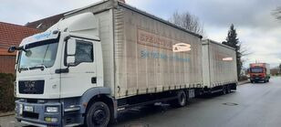 MAN TGM 12.250PS Plane/Spr.mit Anh. 120m3 - Camion centinato: foto 1 MAN TGM 12.250PS Plane/Spr.mit Anh. 120m3 - Camion centinato: foto 1