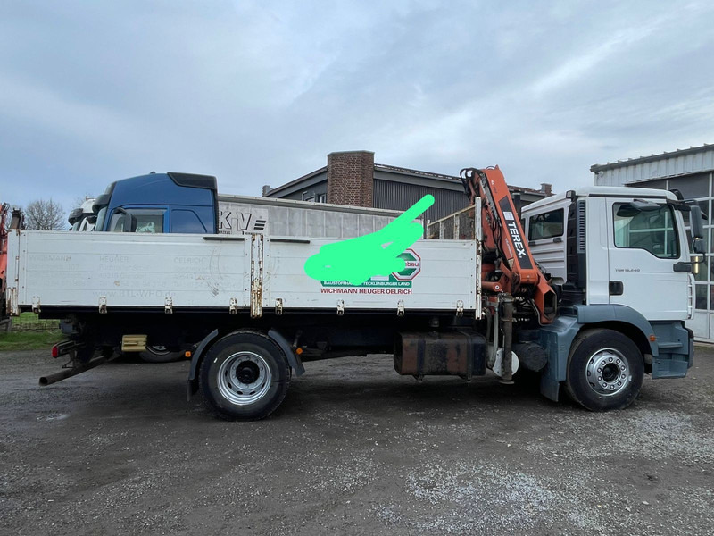 MAN TGM 18.240PS 4x2 3.S-Kipper mit Kran - Autocarro ribaltabile, Camion con gru: foto 2 MAN TGM 18.240PS 4x2 3.S-Kipper mit Kran - Autocarro ribaltabile, Camion con gru: foto 2