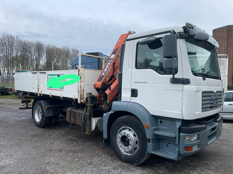 MAN TGM 18.240PS 4x2 3.S-Kipper mit Kran - Autocarro ribaltabile, Camion con gru: foto 4 MAN TGM 18.240PS 4x2 3.S-Kipper mit Kran - Autocarro ribaltabile, Camion con gru: foto 4