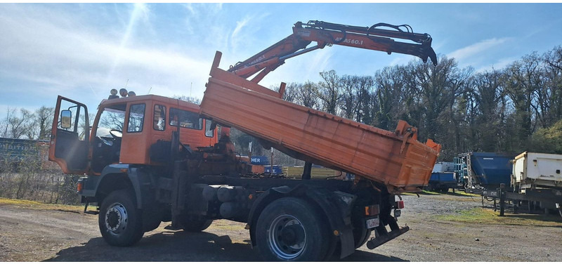 MAN TGM 18.240PS 4x4 3.S-Kipper mit Kran - Autocarro ribaltabile, Camion con gru: foto 4 MAN TGM 18.240PS 4x4 3.S-Kipper mit Kran - Autocarro ribaltabile, Camion con gru: foto 4