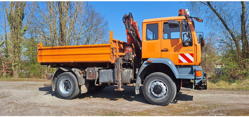 MAN TGM 18.240PS 4x4 3.S-Kipper mit Kran - Autocarro ribaltabile, Camion con gru: foto 5 MAN TGM 18.240PS 4x4 3.S-Kipper mit Kran - Autocarro ribaltabile, Camion con gru: foto 5