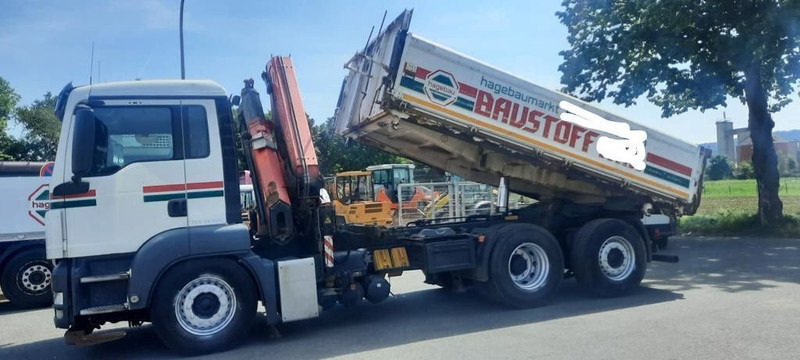 MAN TGS 26.400 Kipper Mit Kran/Funk - Autocarro con pianale/ Cassone fisso, Camion con gru: foto 3 MAN TGS 26.400 Kipper Mit Kran/Funk - Autocarro con pianale/ Cassone fisso, Camion con gru: foto 3