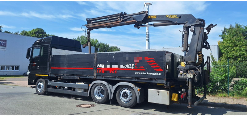 MAN TGX 26.440 6x2 LLW Pritsche mit Kran Palfinge - Autocarro con pianale/ Cassone fisso, Camion con gru: foto 3 MAN TGX 26.440 6x2 LLW Pritsche mit Kran Palfinge - Autocarro con pianale/ Cassone fisso, Camion con gru: foto 3
