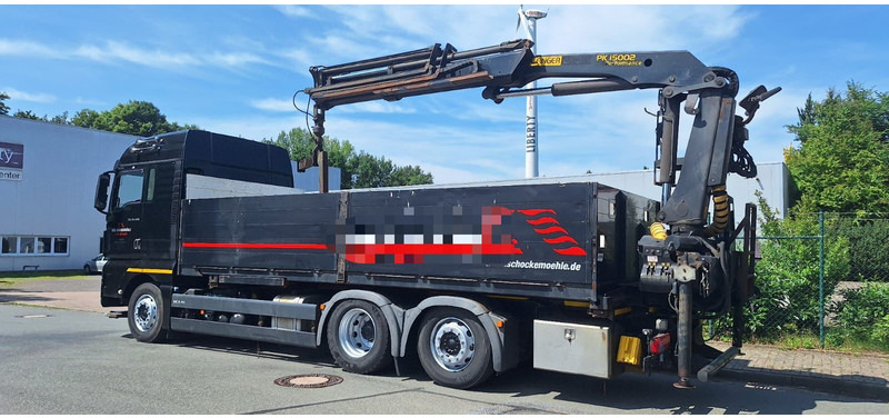 MAN TGX 26.440 6x2 LLW Pritsche mit Kran Palfinge - Autocarro con pianale/ Cassone fisso, Camion con gru: foto 2 MAN TGX 26.440 6x2 LLW Pritsche mit Kran Palfinge - Autocarro con pianale/ Cassone fisso, Camion con gru: foto 2