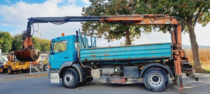 Mercedes-Benz 1828K 4x2 Kipper KRAN+Funk/Greifer - Autocarro ribaltabile, Camion con gru: foto 3 Mercedes-Benz 1828K 4x2 Kipper KRAN+Funk/Greifer - Autocarro ribaltabile, Camion con gru: foto 3