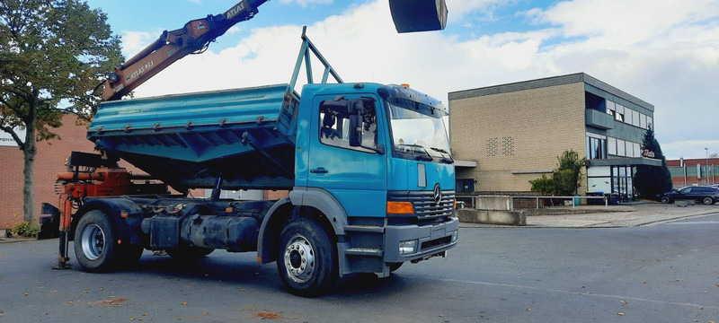 Mercedes-Benz 1828K 4x2 Kipper KRAN+Funk/Greifer - Autocarro ribaltabile, Camion con gru: foto 2 Mercedes-Benz 1828K 4x2 Kipper KRAN+Funk/Greifer - Autocarro ribaltabile, Camion con gru: foto 2