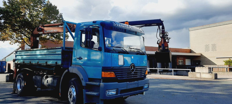 Mercedes-Benz 1828K 4x2 Kipper KRAN+Funk/Greifer - Autocarro ribaltabile, Camion con gru: foto 4 Mercedes-Benz 1828K 4x2 Kipper KRAN+Funk/Greifer - Autocarro ribaltabile, Camion con gru: foto 4