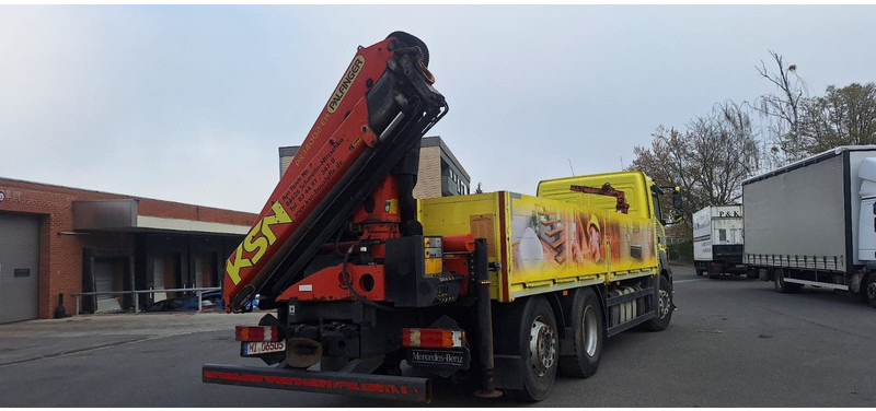 Mercedes-Benz 2636 Axor 3-Achser 6x2 mit Kran PK14002+Funk - Autocarro con pianale/ Cassone fisso, Camion con gru: foto 5 Mercedes-Benz 2636 Axor 3-Achser 6x2 mit Kran PK14002+Funk - Autocarro con pianale/ Cassone fisso, Camion con gru: foto 5