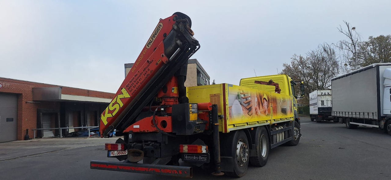 Mercedes-Benz 2636 Axor 3-Achser 6x2 mit Kran PK14002+Funk - Autocarro con pianale/ Cassone fisso, Camion con gru: foto 5 Mercedes-Benz 2636 Axor 3-Achser 6x2 mit Kran PK14002+Funk - Autocarro con pianale/ Cassone fisso, Camion con gru: foto 5