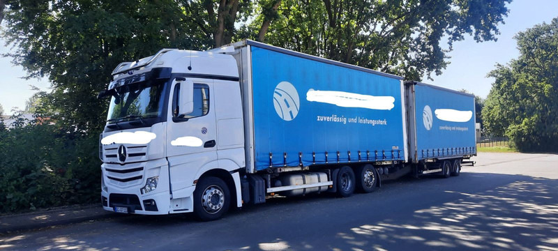 Mercedes-Benz 2642 Jumbozug Mit Hänger - Camion centinato: foto 4 Mercedes-Benz 2642 Jumbozug Mit Hänger - Camion centinato: foto 4